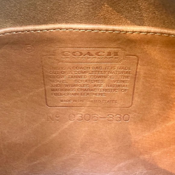Coach 🌟HP🌟 Vintage Rare Austin Bag British Tan 9099 - Picture 3 of 17